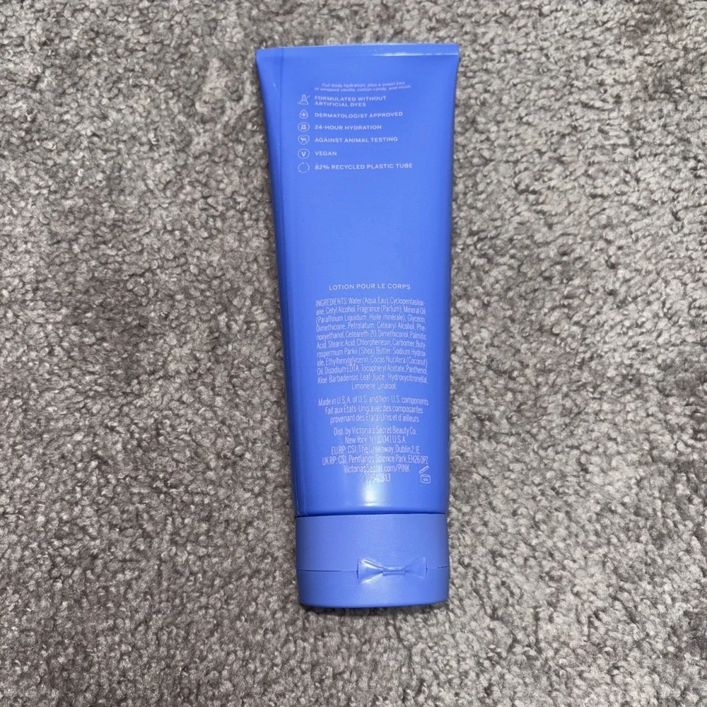 PINK Victoria's Secret Sugar Sky Body Lotion Cotton Candy Vanilla 8oz NEW